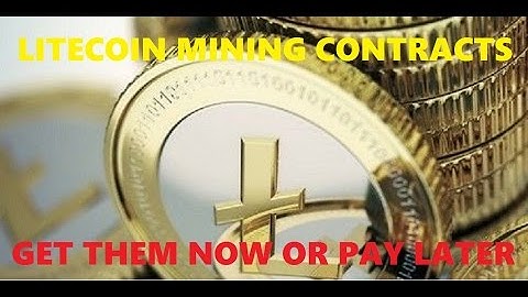 GENESIS MINING LITECOIN MINING CONTRACTS