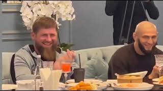 Хамзат Чимаев приехал в Чечню | Рамзан Кадыров и Хамзат Чимаев
