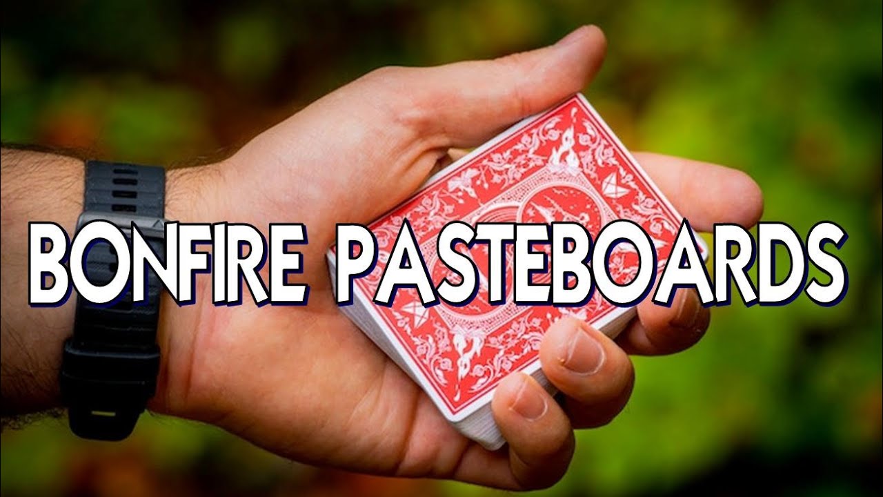 Deck Announcement: Bonfire Pasteboards from Adam Wilber