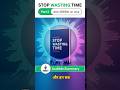 सेल्फ डिसिप्लिन का महत्व 😱 | Stop Wasting time Part 2 | Summary in hindi #shorts