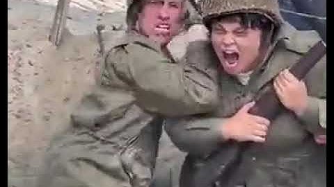 Stan Twitter: Trisha Paytas dressed as a solider in war reenacting a war battle