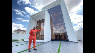 Inside a Breathtaking \& Stunning 4 bedroom Modern House In Accra-Ghana|| Home Tour