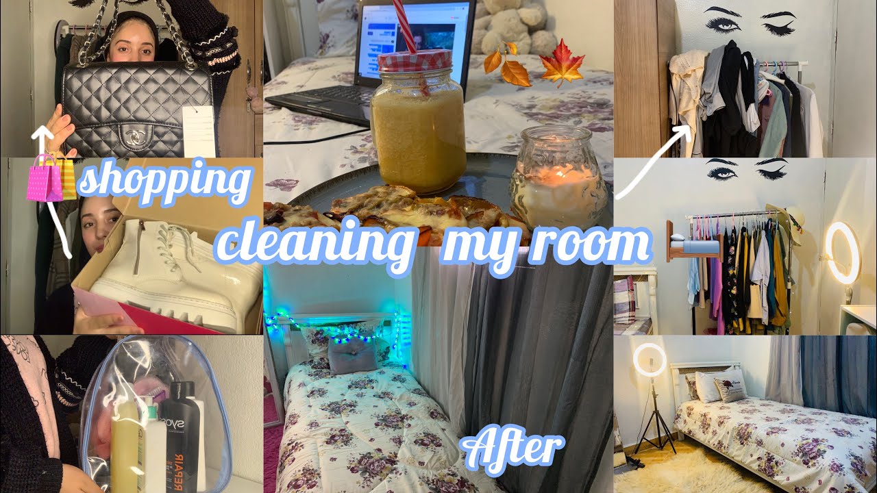 مشترياتي لفصل شتاء🛍🍁🍂.روتيني لتنضيف cleaning 🧹.جمعت بيتي رديت كل جاجة بلاصتها Motivation 💁‍♀️