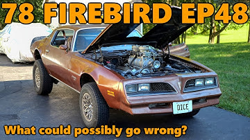 Sketchy Rebuilt Blown Big Block First Startup in a Pontiac Firebird (Ep.48)
