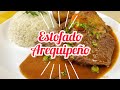 Estofado Arequipeño 😋 con Ada Zegarra-COMIDA PERUANA