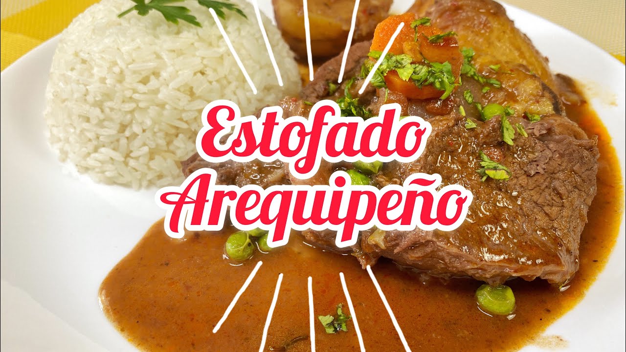 Estofado Arequipeño 😋 con Ada Zegarra-COMIDA PERUANA