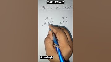 Math Tricks/Shortcut tricks to multiply 2 two digit number #multiplication#Shortcutmath