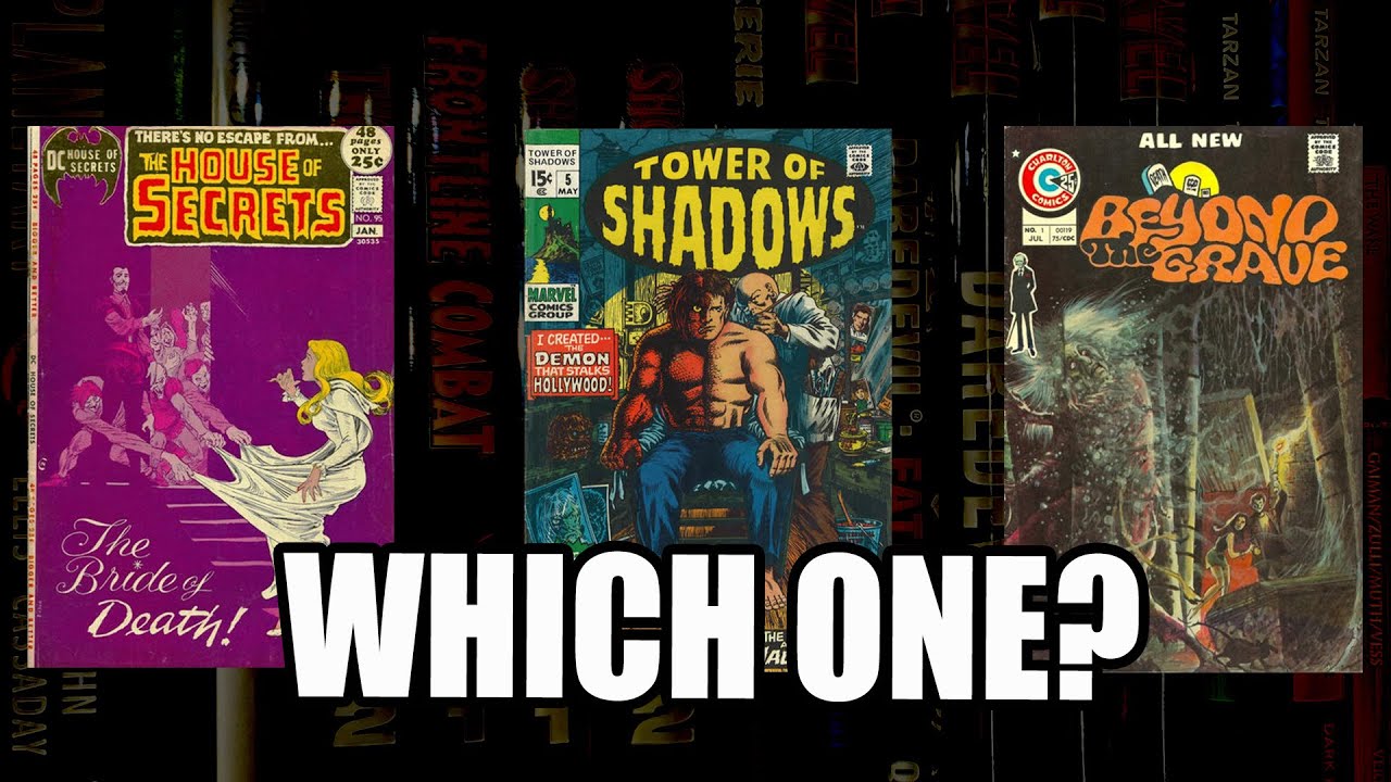 Сравнение DC, Marvel и ужасов Бронзового века от Charlton | Вопросы и ответы о коллекционировании...