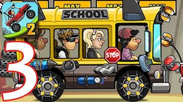 Hill Climb Racing 2 | Gameplay Walkthrough Part 3 | Bus Level 999 (Game iOS/Android)