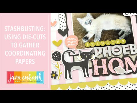 Stashbusting  | Choosing Papers Using Colors from Embellishments