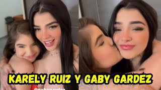 Gaby Gardez y Karely Ruiz se pelean en redes sociales tras revelar su experiencia encolaborar juntas