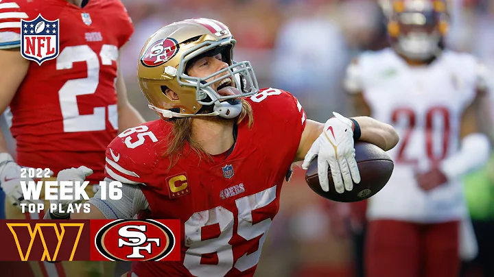San Francisco 49ers Top Plays vs. Washington Comma...