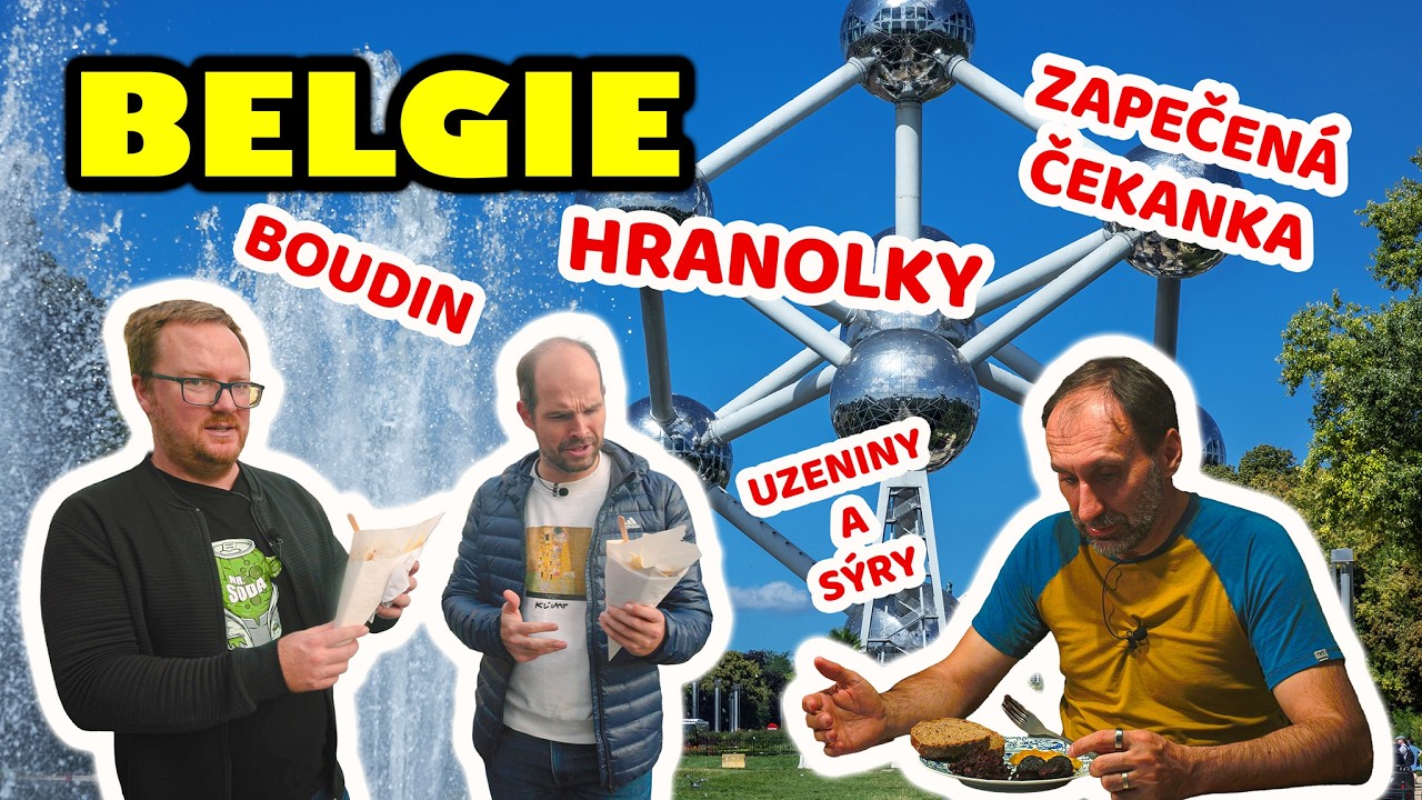 BELGIE 1/5 - S Honzou Maxiánem ochutnáme belgické hranolky! Dali byste si zapečenou čekanku?