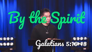 By the Spirit (Galatians 5:16-18)