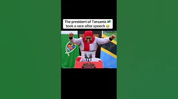 Samia Suluhu Took A Race After Speech Ogopa Kenya 
