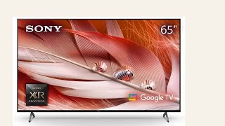 Sony 65 Inch BRAVIA XR X90J Full Array LED Smart Google TV, 4K Ultra HD High Dynamic Range HDR, XR-