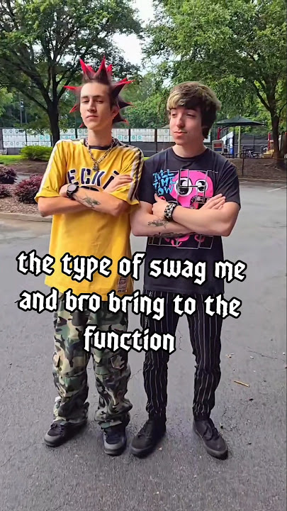Me and bro at the function be like #emo #alternative #2000s #poppunk #numetal