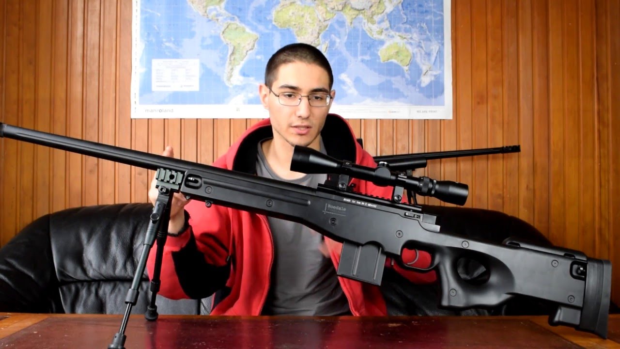Airsoft: Begadi Sniper Review L96 von Well - YouTube