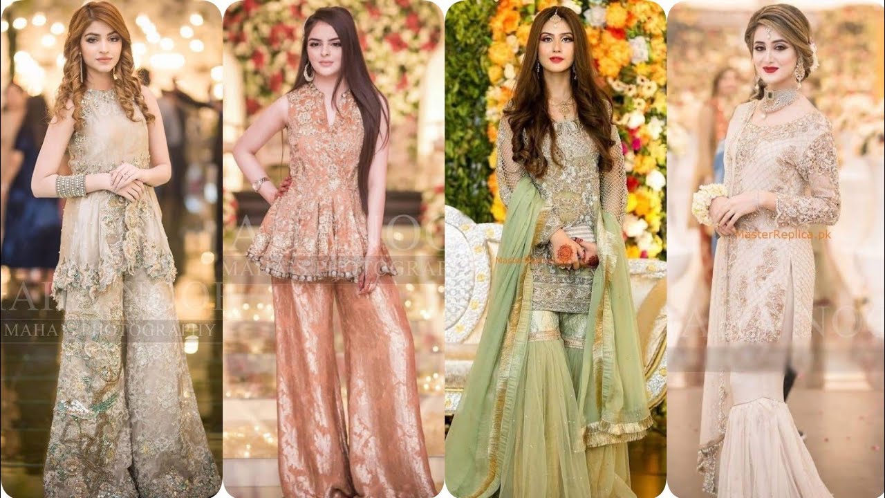 stylish gharara designs