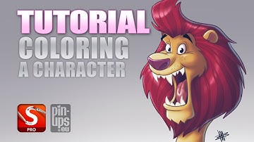 Autodesk Sketchbook Pro Tutorial : Coloring A Character