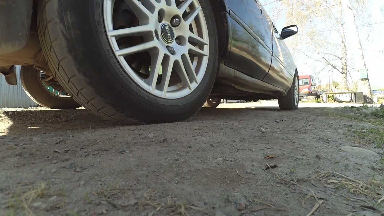 Подруливание задних колёс.4WS Toyota Vista sv33. - YouTube