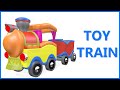 Toy Train Video Cartoon For Kids | Animated Educational Videos For Kindergarten &amp; Preschool Children