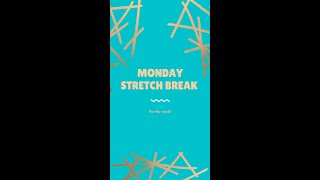 Monday Stretch Break for the Neck!