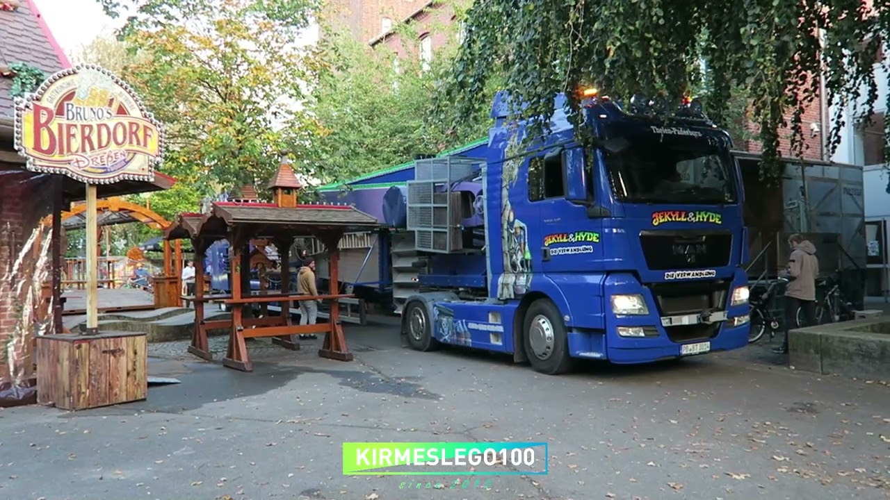 Jekyll & Hyde Thelen Ankunft in Bocholt | Bocholter Kirmes 2024