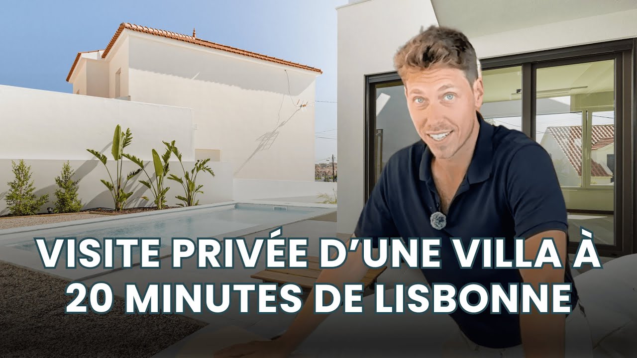 Villa Neuve Ultra-Équipée à 15 min de Lisbonne, Portugal — Confort, Design & Technologie 🌿