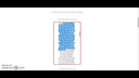 CSCI 495 Cycle 1 - Proxy Scraper