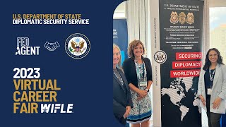 2023 Virtual Career Fair: DOS- Diplomatic Security Service