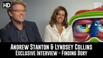 Director Andrew Stanton & Producer Lindsey Collins Exclusive Interview - Finding Dory