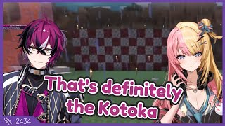 Doppio describing Kotoka based on her Minecraft house ｜XSOLEIL｜2434 Clips