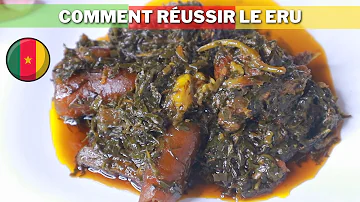 🇨🇲RECETTE CAMEROUNAISE #6: COMMENT RÉUSSIR LE ERU | POUR LES NULS #paryscooks