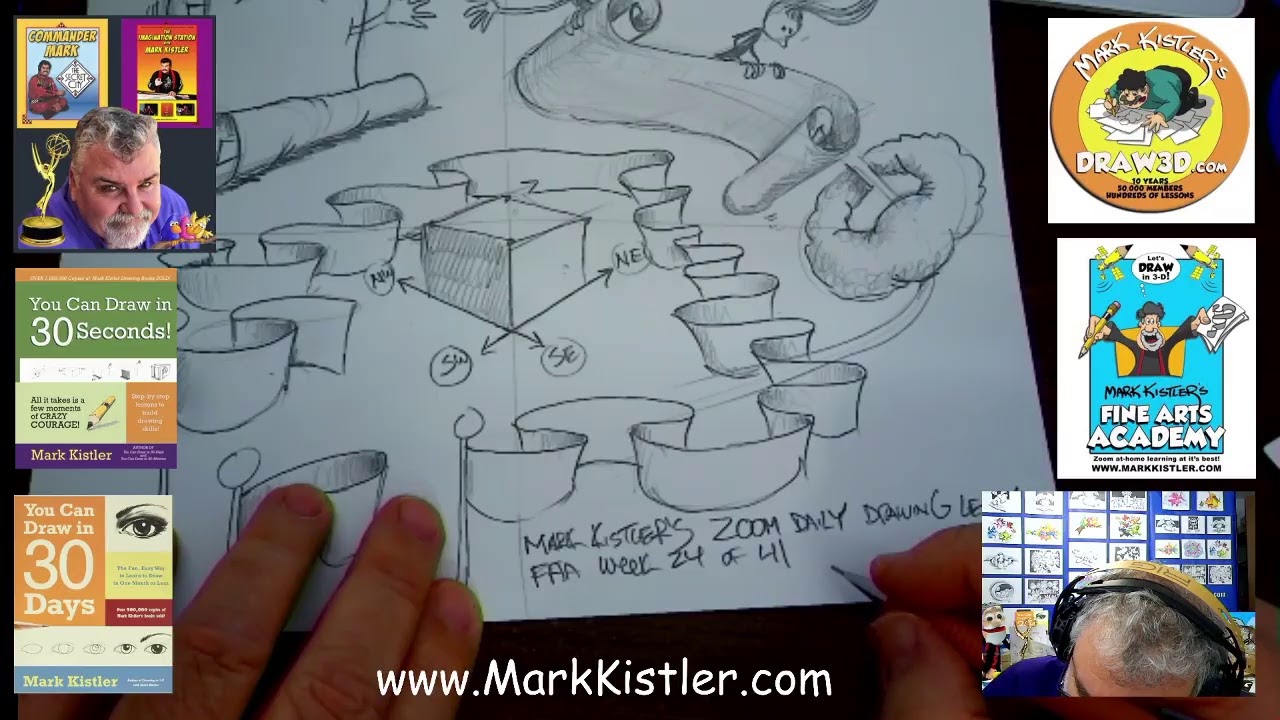 Mark Kistler 3-D Drawing - My Crafty Beautiful LIfe