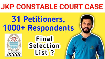JKP Constable Court Case Update | Order Uploaded | Case Ka kya Hua