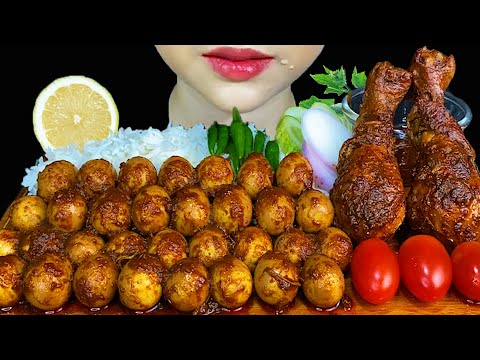 Spicy Chicken legs Curry & Quail Eggs