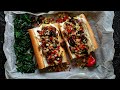 Game Day Vegan Mushroom Steak & Cheese Sandwich | The Wicked Kitchen