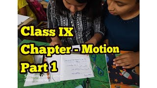 NCERT SEBA Class 9 Science | Chapter  Motion Part 1 | in Assamese