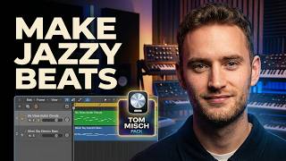 LOGIC PRO 12.2 UPDATE - MAKE JAZZY HIP HOP BANGERS WITH THIS "TOM MISCH" PACK | BEAT MAKING BASICS