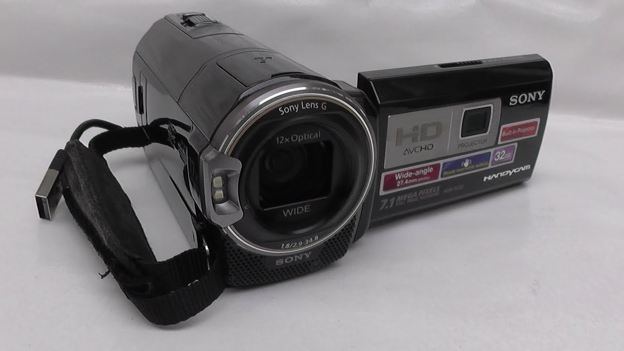 SONY HDR-PJ30 HDビデオカメラ Sony HDR-PJ30 camcorder: a world of possibilities for your visual