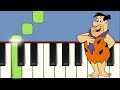 The Flintstones Theme VERY EASY for Children Piano Sehr Einfach Kinder Klavier