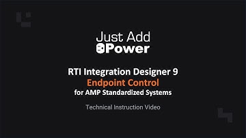 RTI Integration Designer 9 Endpoint Control for Standardized AMP Systems