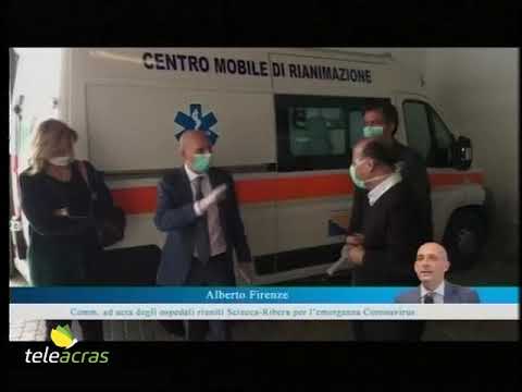Teleacras - Il commissario Firenze all'ospedale di Ribera