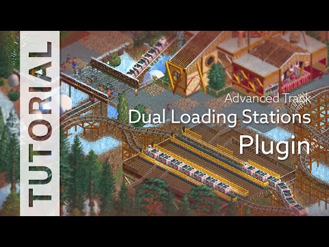 How to build a functional dual-loading station (Advanced Track Plugin) - RCT2 Tutorial