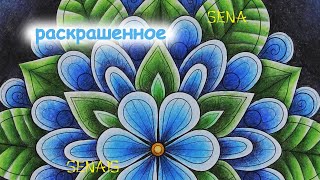 картинка: РАСКРАШЕННОЕ за два МЕСЯЦа апрель и май What I Colored in April and May / Coloring Book / SenaiS Art