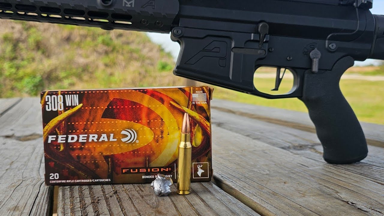 Federal Fusion 180gr 308 Winchester. Total Devastation!