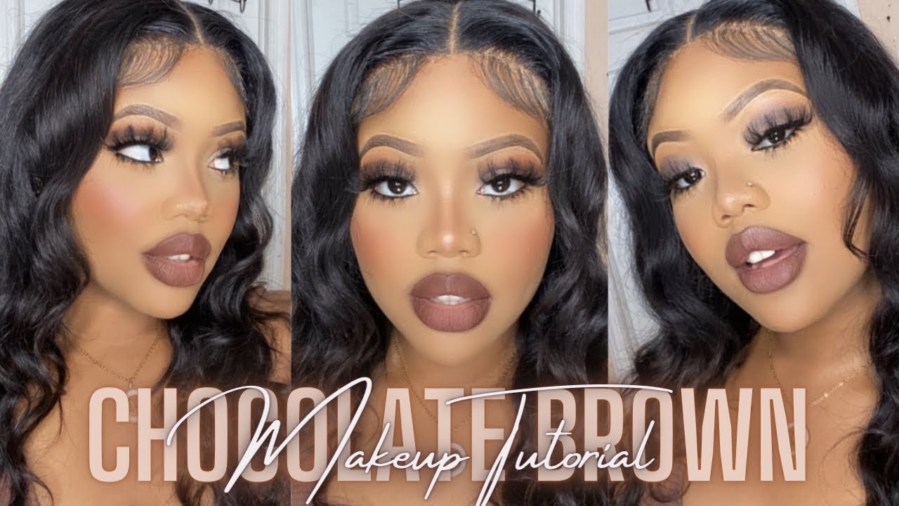 Flawless Soft Matte Makeup Tutorial 🤎(Brown Lip Combo) Beginner Friendly Asf