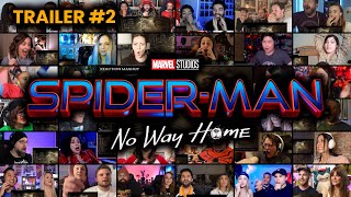 SPIDER-MAN: NO WAY HOME - Official Trailer || REACTION MASHUP || Trailer #2