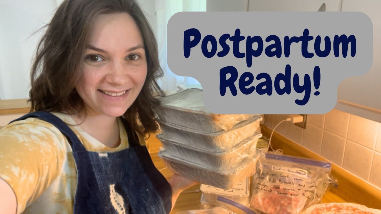 Freezer Meal Prep For Postpartum | Grocery Haul & Recipes